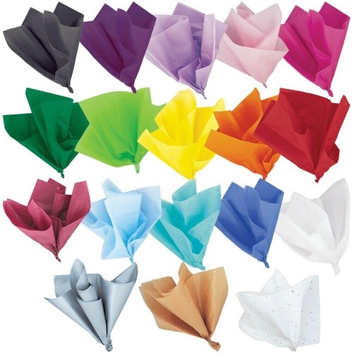 Coloured tissue paper - coloured,