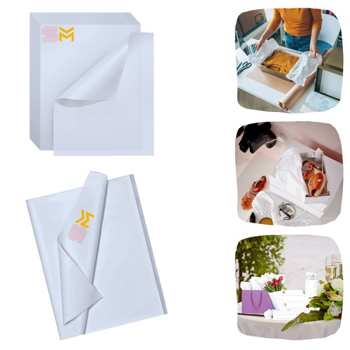 Sheets white tissue - white,