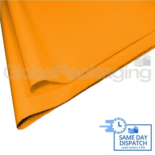 100 sheets orange coloured - orange,