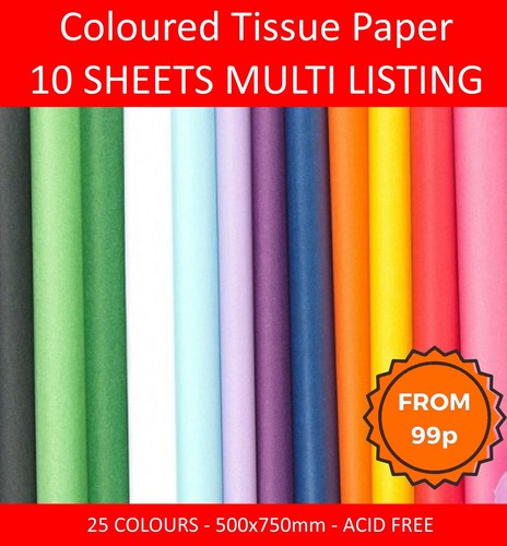 Sheets tissue paper large - -,