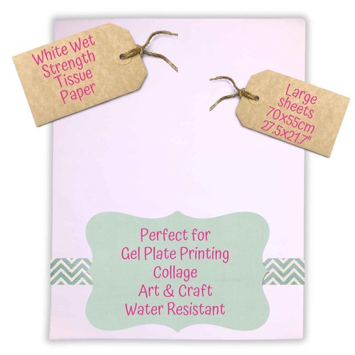 Wet strength tissue - wet, paper