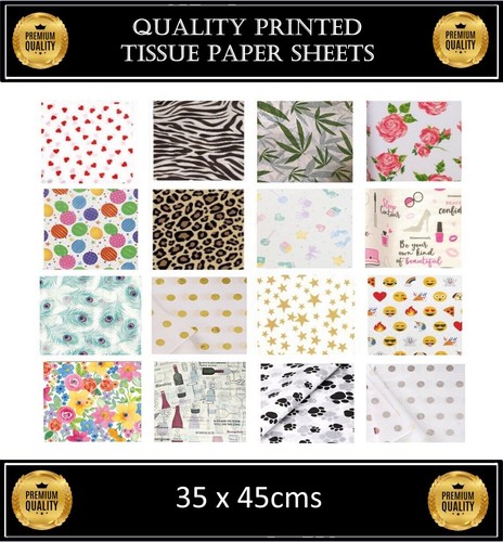 Patterned print tissue - print, paper