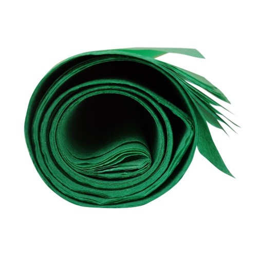 Dark green tissue - dark, paper