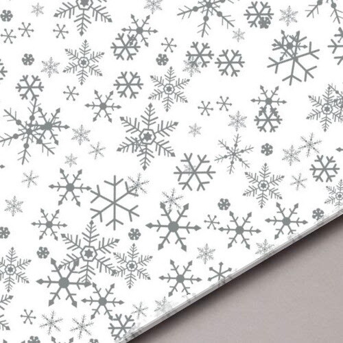 Snowflake design acid free - snowflake,