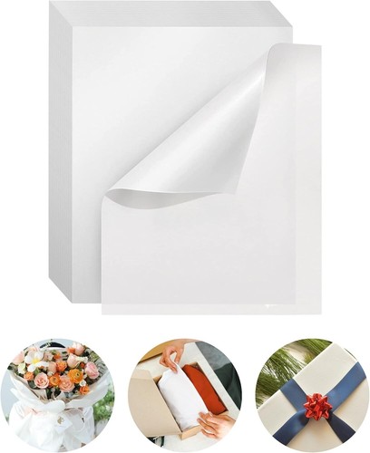 100 sheets white tissue paper - sheets,
