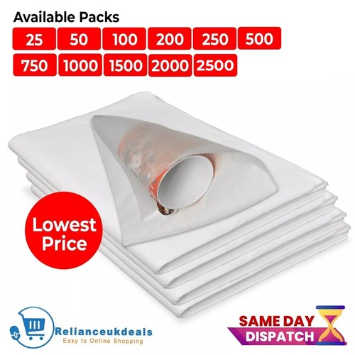 White acid free tissue paper - white,