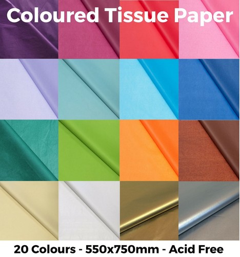 Coloured tissue paper high - coloured,