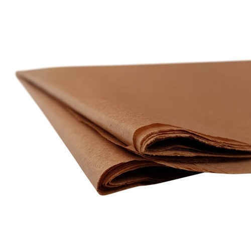 500x750mm brown tissue - brown,