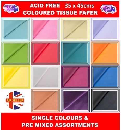 Coloured tissue paper high - coloured,